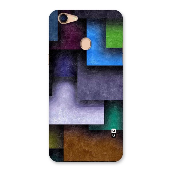 Concrete Squares Back Case for Oppo F5 Youth
